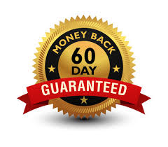 60 day money back guarantee